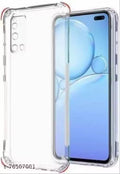 ClickAway Back Cover For Xioami Redmi Poco M3 Clear Soft TPU Complete Camera Protection Case|Anti-Dust Plugs Built-in|(Transparent)