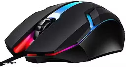 RGB Optical Computer Mouse,1200 DPI Wired Optical Mouse For Laptop and Desktop