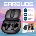 True Wireless Earbuds, ENC Noise Cancellation, BT V5.3, 4H Playtime, 4.5H Talk Time, Low Latency Mode, Multi-Function Touch, IPX4 Water...