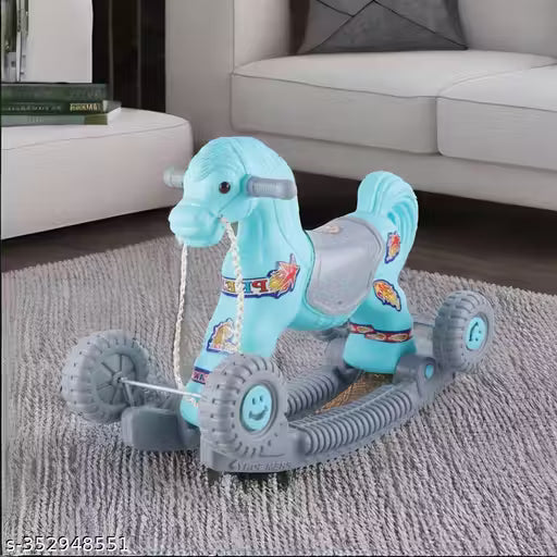 Kids Horse Rider Rocker Toys 1--3yrs / 2 in 1 Baby Horse Rider with Rocker / Horse Rider for Kids