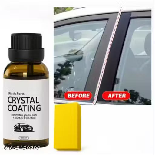 crystal coating liquid for plastic parts for car and bike 30 ml