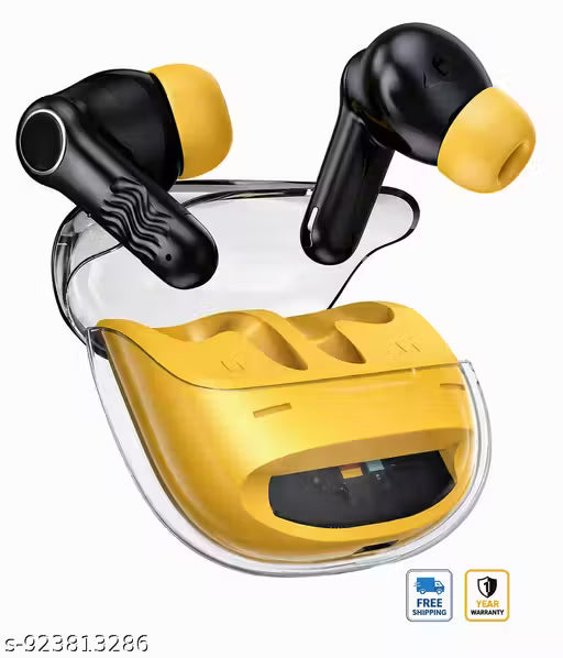 Premium High Quality Truly Wireless TWS Earbud, ANC Bluetooth Earbuds with Display, 30 Hrs Playtime with Fast Charging, Low Latency