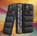 Redmi A1 Plus/Poco C50 / C51 Back Cover | Camera Bump & 360° Flexible Puff Armor Protection | Shock Proof Back Case Cover