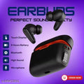 True Wireless (TWS) Stereo Earphone Digital Display Stereo Audifonos Noise Reduction Half in Ear TWS Wireless Earbuds Type C Earphones