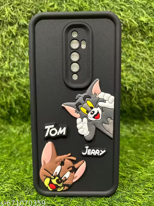 OPPO RENO 2F FANCY TOM AND JERRY COVER