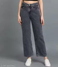 STRAIGHT BLAST GREY JEANS FOR GIRLS