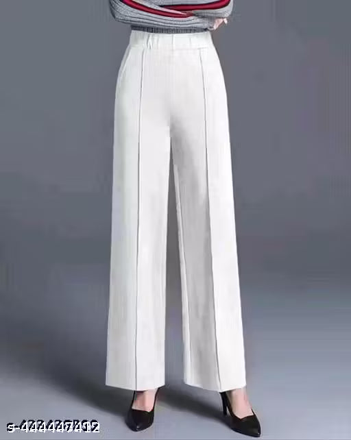 Trendy Fashionista Women Women Trousers