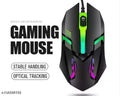 RGB LED Wired Gaming Mouse | Smooth Optical Mouse for Computer & Laptop