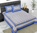 Jaipuri Cotton Double Bedsheet with 2 Pillow Cover | bedsheet |bedsheet double bed | double bed bedsheet