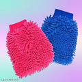 1 Pcs Gentle & Durable Microfiber Gloves for Scratch-Free Cleaning