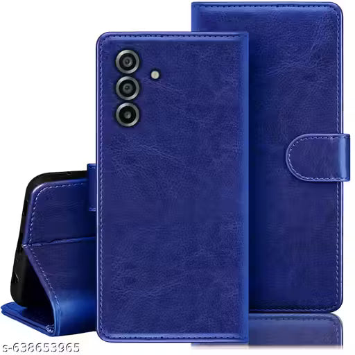 Roxel Flip Cover Case Compatible for Models Samsung Galaxy A17 5G |Vintage Flip Cover for Samsung Galaxy A17 5G (BLUE)