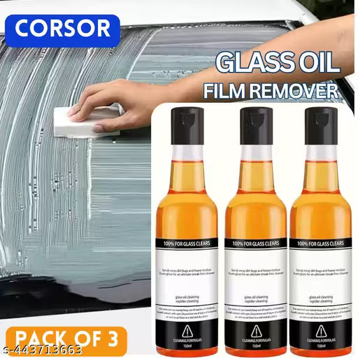 Automobile glass oil film cleaning agent to increase the brightness of glass glass coating cleaning agent Glass coating cleaning