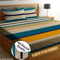 Flat Bedsheets With 2 Pillow Covers
