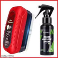 Car Glass Anti Fog Spray with Cleaning Brush | Windshield Oil Film Remover & Cleaner
