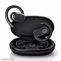 Premium High Quality Truly Wireless TWS Earbud, ANC Bluetooth Earbuds with Display, 30 Hrs Playtime with Fast Charging, Low Latency Gaming earphone, IPX7 water Proof, Built-in ENC Mic Headphones Headset