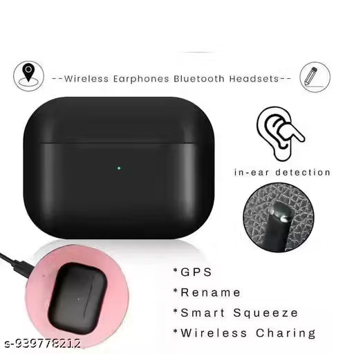 BT Wireless Earbuds Bluetooth Headphones With Charging Case Cancelling 3D Stereo Headsets Built in Mic in Earpods Earbuds