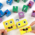 Face Changing Expression Blocks - Educational Puzzle Toy