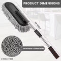 Car Duster, Extendable Long Handle Microfiber Car Duster Exterior Scratch Free Car Cleaning Tool, Car Dust Brush for Truck, Pickup, SUV, RV, Motorcycle, Vehicles Cleaning,(Multicolor)