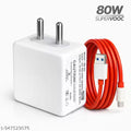80 Watt Ultra-Fast Charger; 80-Watt Wall Powerr Adapter; 80 Watt Fast Charging Mobile Charger,