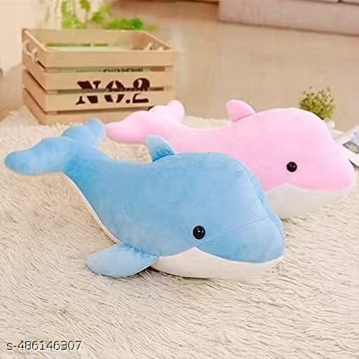 Fish Soft Toys Dolphin-Shark Sea Animal for Kids Birthday