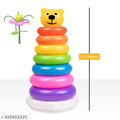 Educational Learning Stacking Multicolour 7 Rings Baby Toys for Toddlers Kids