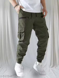 Casual cargo pants for men