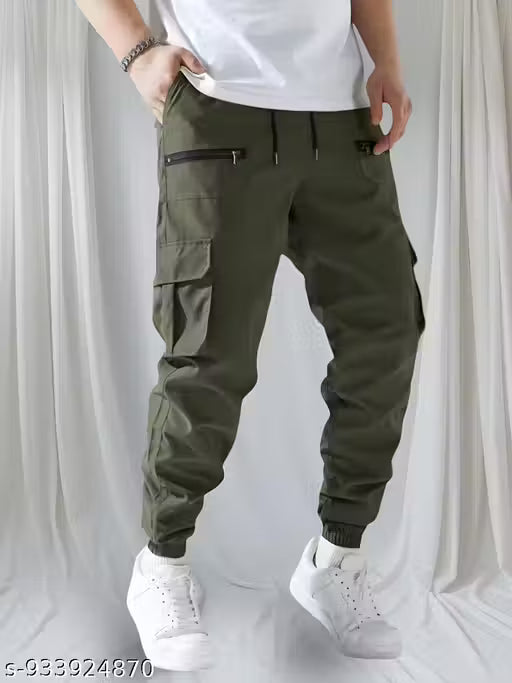 Casual cargo pants for men