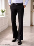 MENS FORMAL BELL BOTTOM FLARED FORMAL PANT