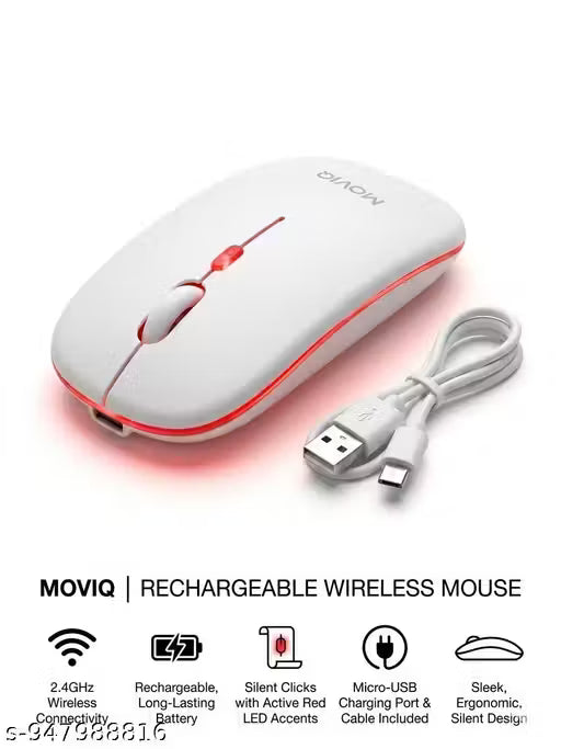 Wireless rechargeable mouse