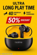 Premium Wireless Bluetooth Earbuds 40 playback with Fast Charging, HD Sound & Long Battery Backup multi colour