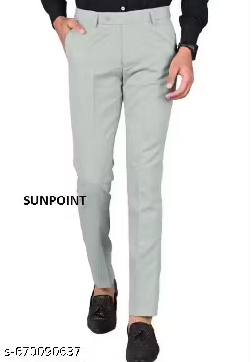 Sunpoint Formal Trousers For Man | OLIVE | pant | trousers for men | official pant |