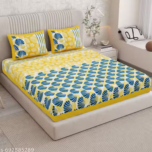Modern Cotton Doublebed Bedsheet