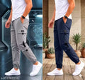 Men’s Stylish Cargo Jogger Pants | Slim Fit Casual Track Pants for Men