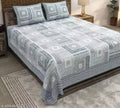 Senora skin friendly 100% Pure Cotton King Size Double Bedsheet With 2 Pillow Covers 90x108-SS028 to give you comfortable sleep