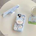 Elevate Soft Sheep Design Case Cover for i Phone 13, 3D Cute Cartoon Design Full Protective Case for i-Phone 13