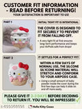 Compatible for AirPods Pro 2nd Generation Case Cover with Keychain, Soft Silicone Skin Case Cover Full Protective