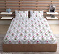 Lunar Days 160 TC Premium Microfiber Double Bedsheet with 2 Pillow Cover Breathable, Wrinkle Resistance