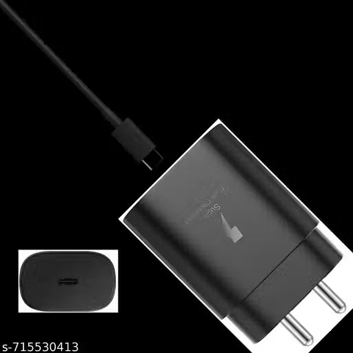 Kenviq 25W Type C to C Super Fast Charger Compatible with Galax.y Devices (Black)