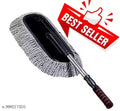 Car Duster, Extendable Long Handle Microfiber Car Duster Exterior Scratch Free Car Cleaning Tool,