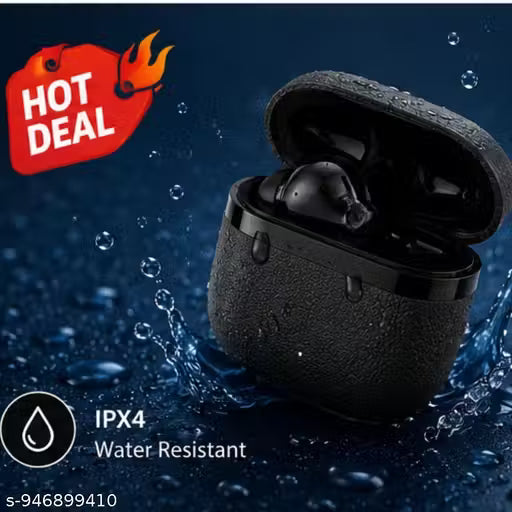 TN Leaf Wireless TWS Bluetooth Ear buds | High-Quality Sound | Long Battery Life | Touch Control Ear buds | Comfortable Fit