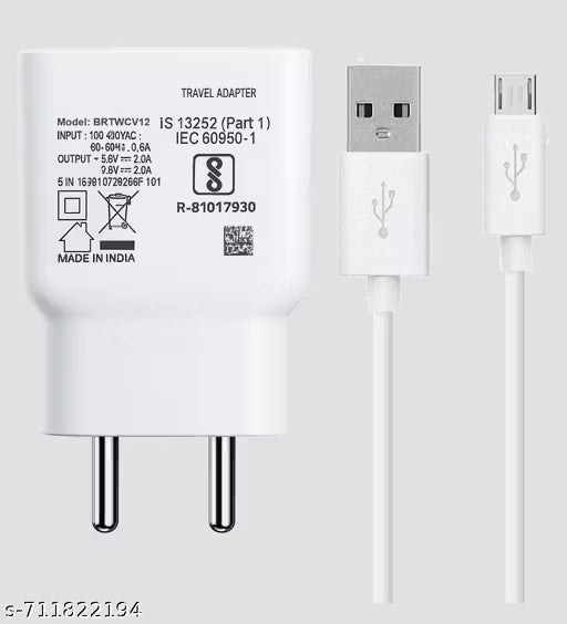 12W / 2.4Amp Fast Charger Compatible For Vivo Y20 / Y20A/ Y 20 A/ Y20 A Y20 G Y 20 G, Vivo Y20 I Y20S Charger Original Adapter