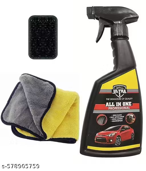 ULTRA1 All in One Liquid Polish (350ML) with Mircorfiber Cloth
