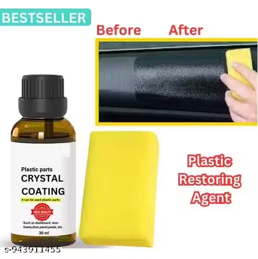 Crystal coating liquid for plastic parts for car and bike 30 ml