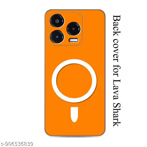 LAVA Shark Back Cover Designer Printed Soft Case