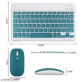 SKYVILLA™ Wireless Keyboard & Mouse Combo | Slim Bluetooth Keyboard with Rechargeable Mouse for Laptop, PC & Tablet