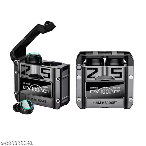 Premium High Quality Truly Wireless TWS Earbud, ANC Bluetooth Earbuds with Display, 30 Hrs Playtime with Fast Charging,