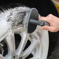 T-Type Car Tyre Cleaning Brush Scrubber with Antislip Handle Multi-Functional SUV Tire Wheel Rim Hub Washing Cleaner