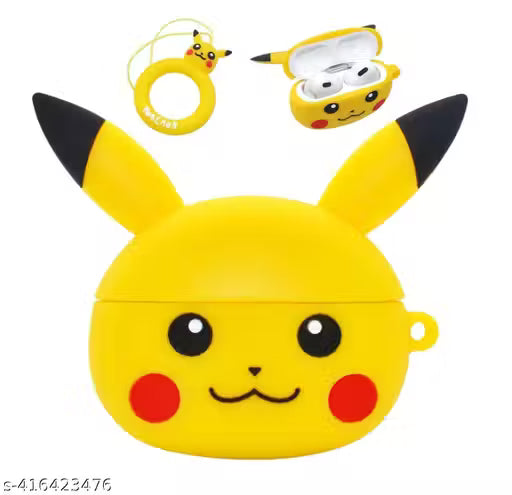 3D Cute Cartoon Design Character Silicone Cover Compatible with Earpods Pro and Pro 2