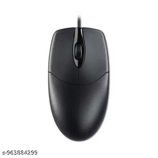 3 Button High- Wired USB Mouse | 1000 DPI Optical Senso, Wired Mouse, Computer Mouse, USB Mouse for Laptop and Desktop.