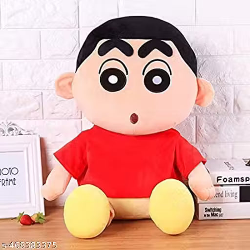 Small Shinchain Soft Toy, 10 Inche Size, Idel for Gift, Decoration, Car Decoration